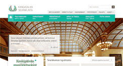Desktop Screenshot of kangasalanseurakunta.fi